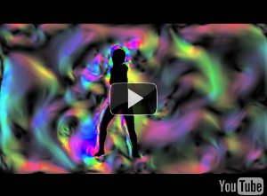 Trippy Dancing Fluid Girl